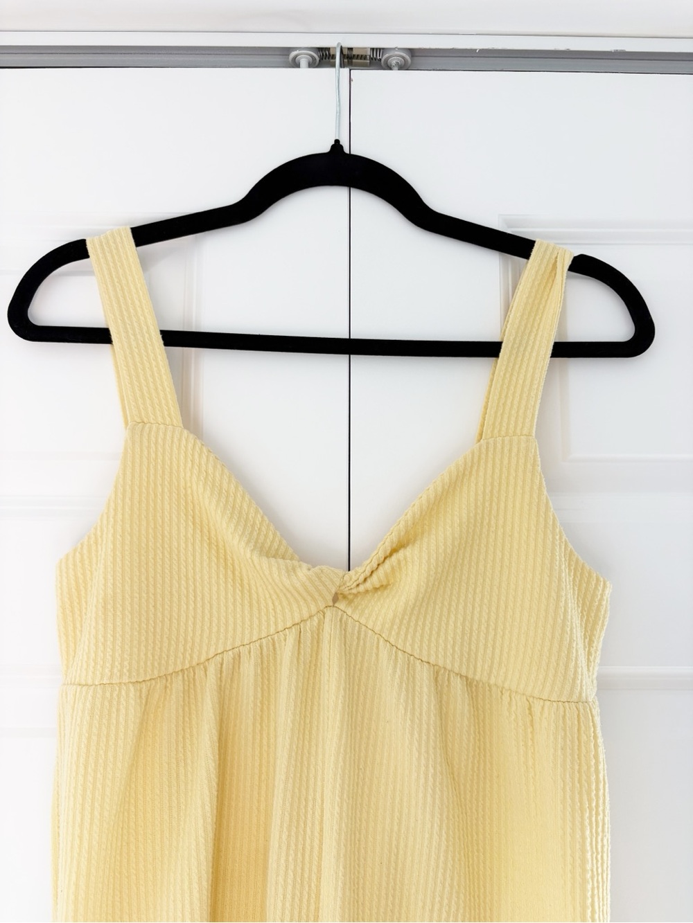 O'Neill Butter Yellow Ribbed Romper - Picture 2 of 8